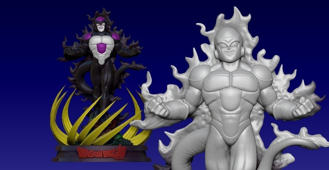 BLACK FRIEZA - DRAGONBALL - 3D PRINT MODEL 3D print model_5