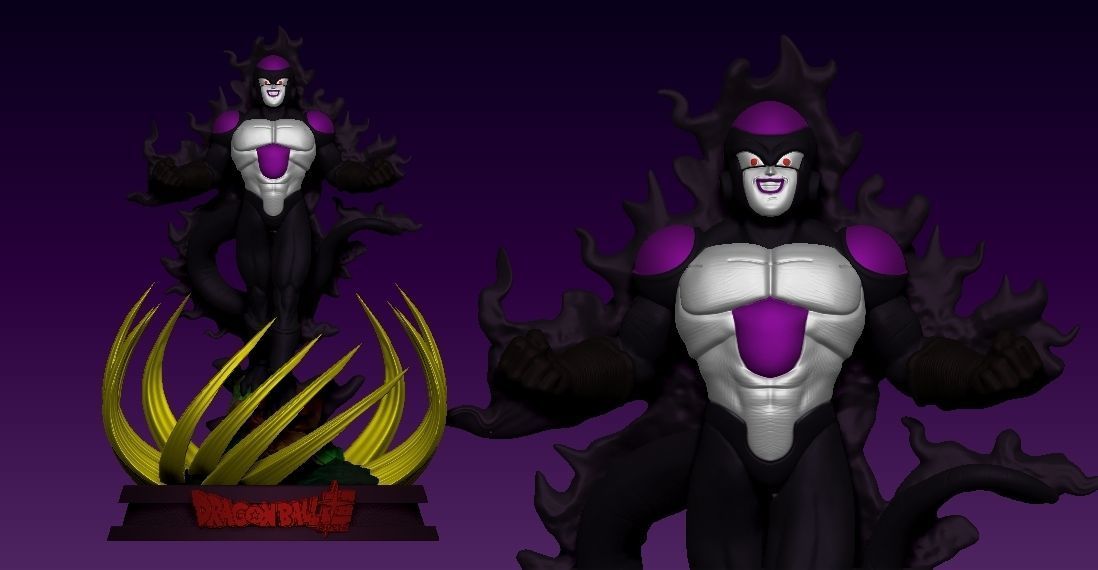 BLACK FRIEZA - DRAGONBALL - 3D PRINT MODEL 3D print model_6