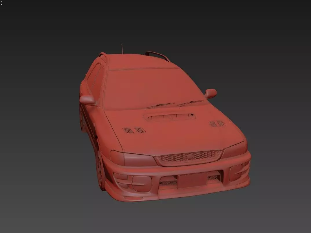 Subaru Impreza WRX STI 3D model_10