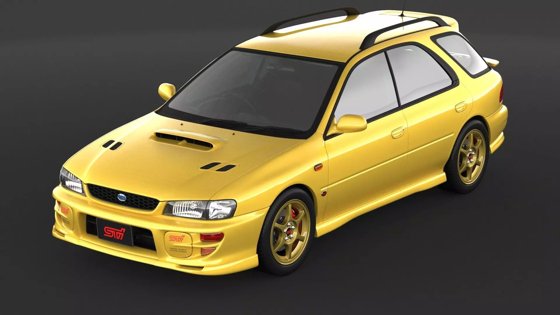 Subaru Impreza WRX STI 3D model_5