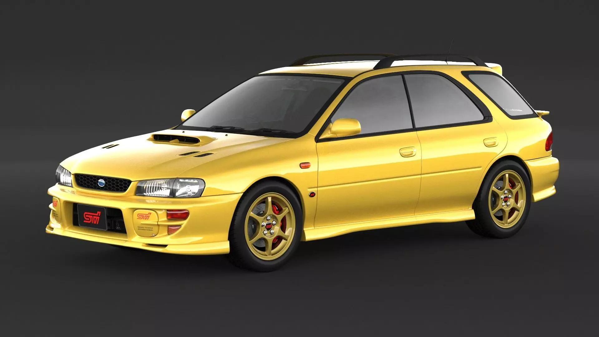 Subaru Impreza WRX STI 3D model_0
