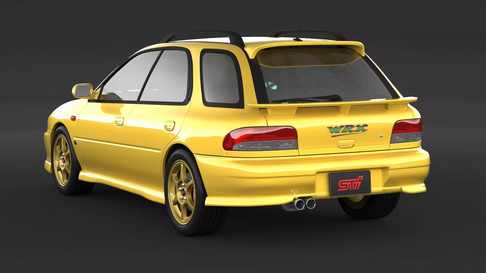 Subaru Impreza WRX STI 3D model_3