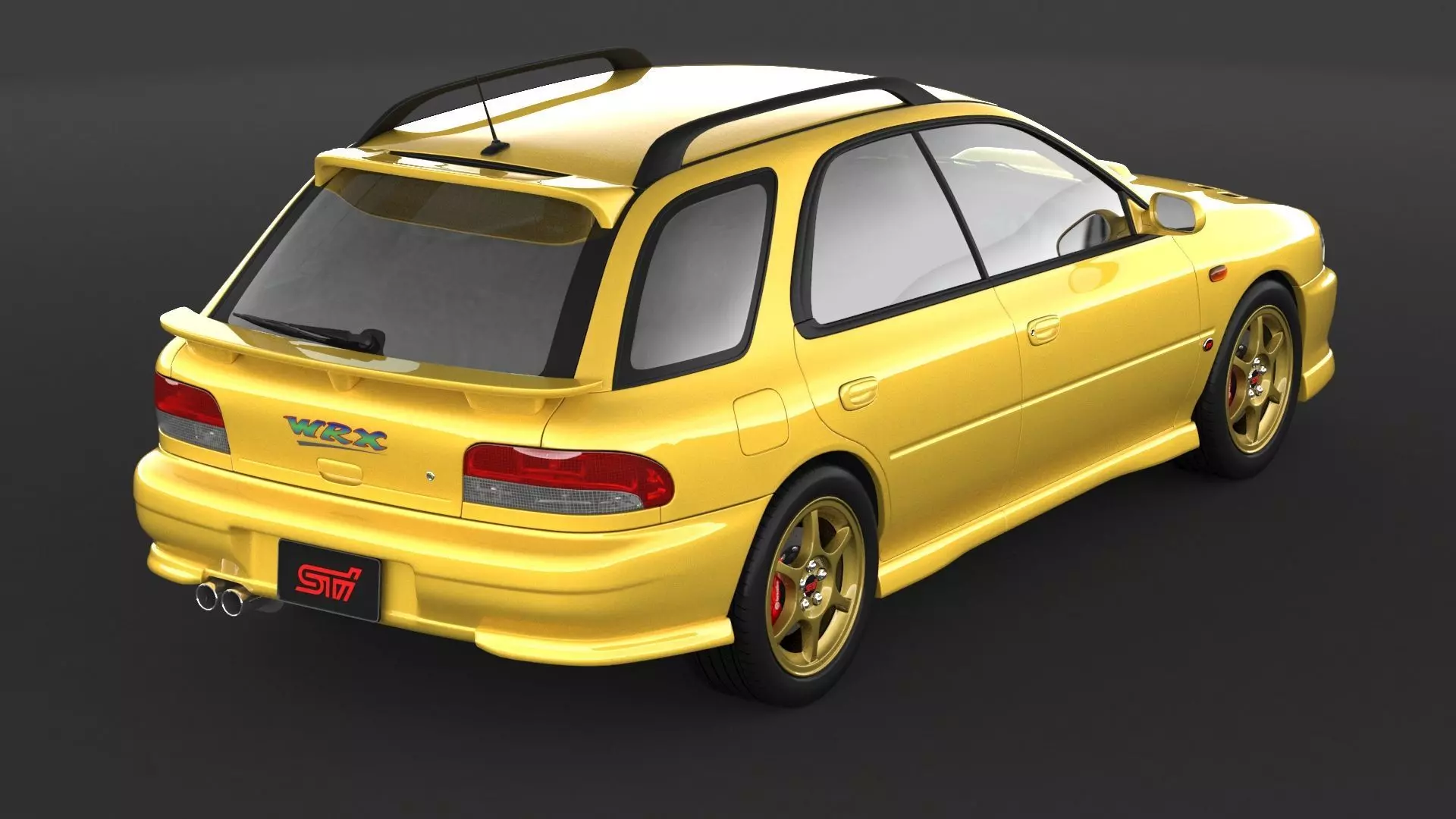 Subaru Impreza WRX STI 3D model_6
