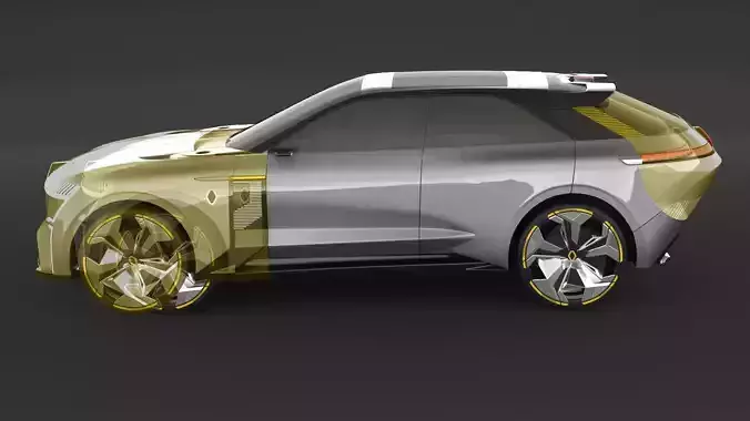 Renault Moprhoz Concept 3D model