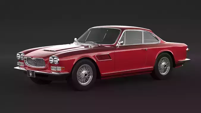 1965 Maserati Sebring 3500 GTI 3D model