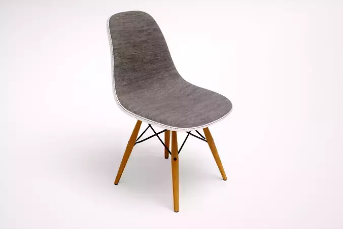 Eames Dowel Base Side Chair