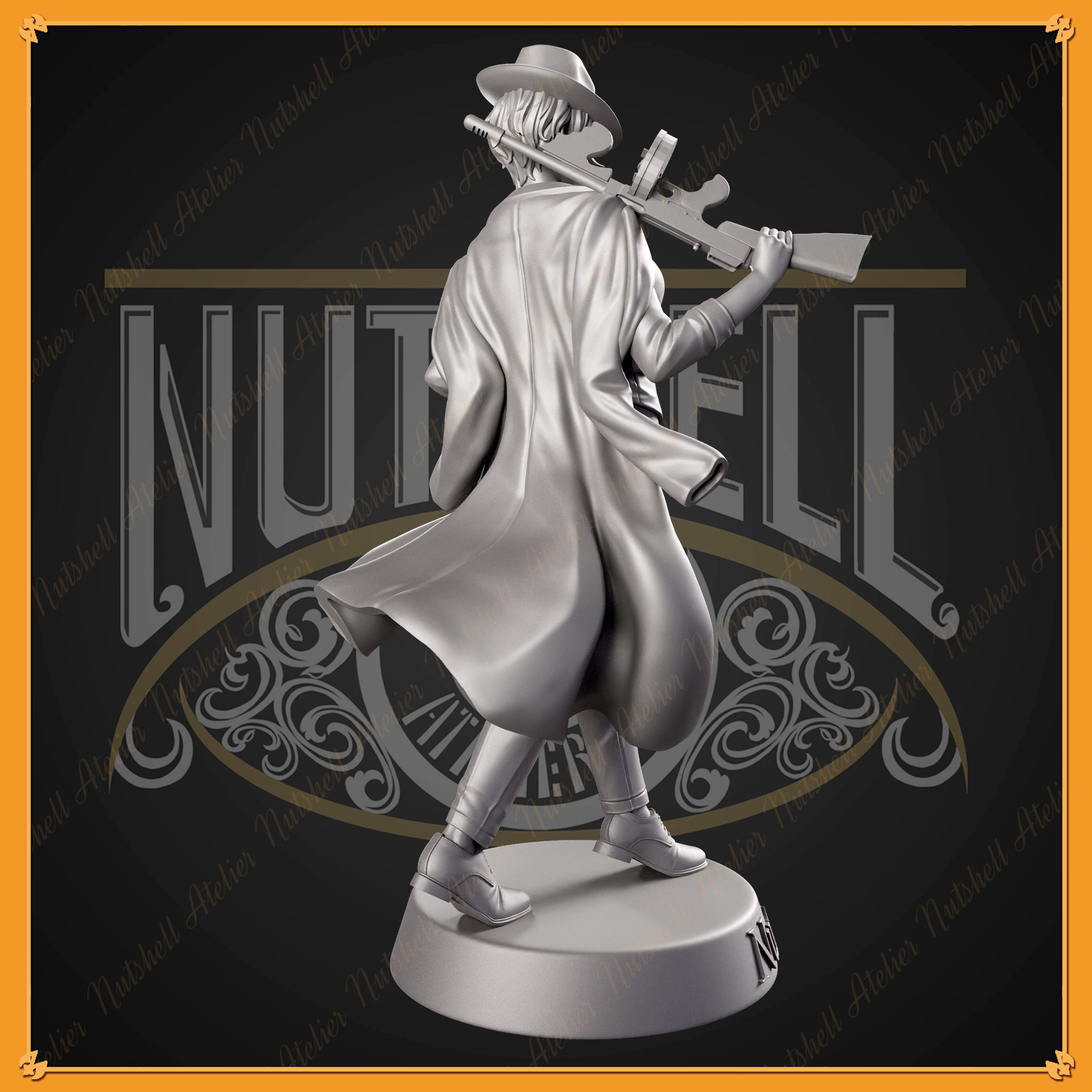 Nutshell Atelier - Mafia 3D print model_8