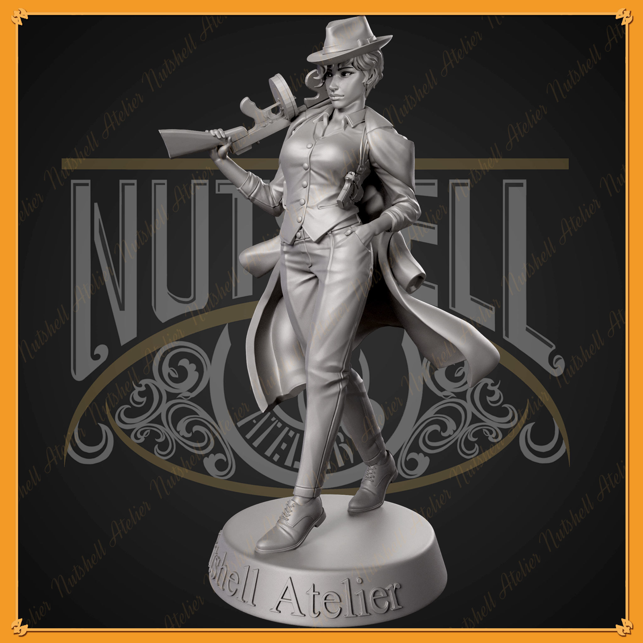 Nutshell Atelier - Mafia 3D print model_2