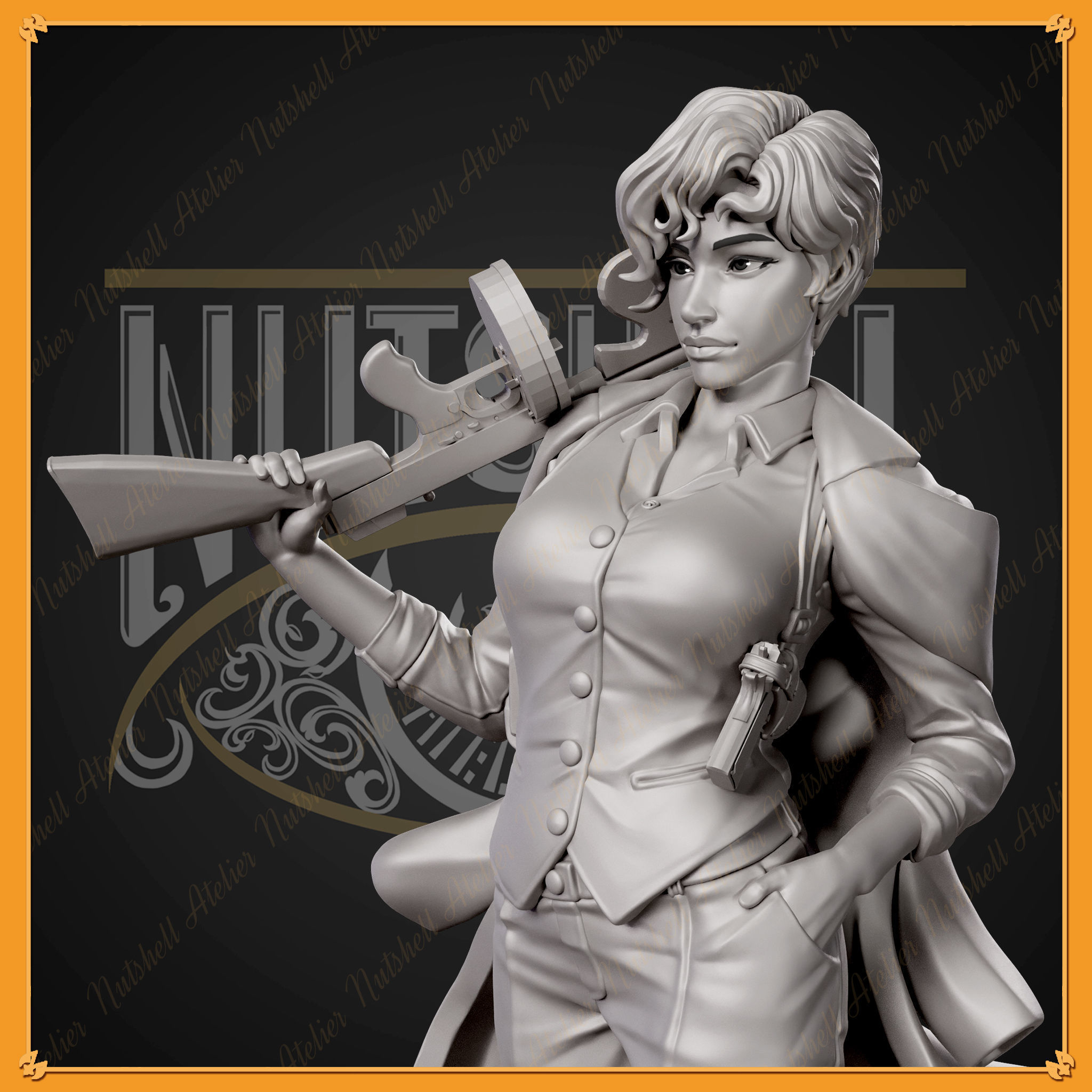 Nutshell Atelier - Mafia 3D print model_10