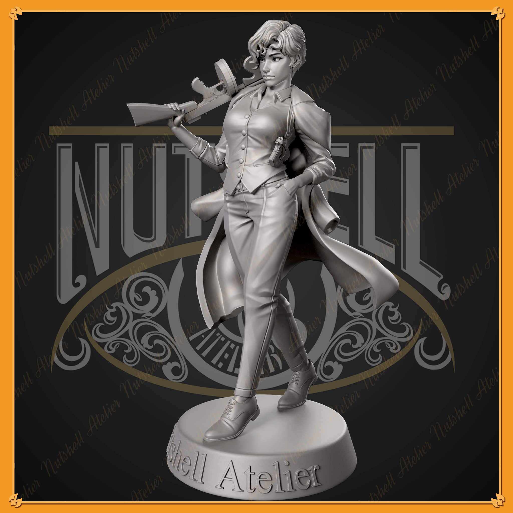 Nutshell Atelier - Mafia 3D print model_1
