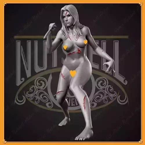 Nutshell Atelier - Angry girl - NSFW