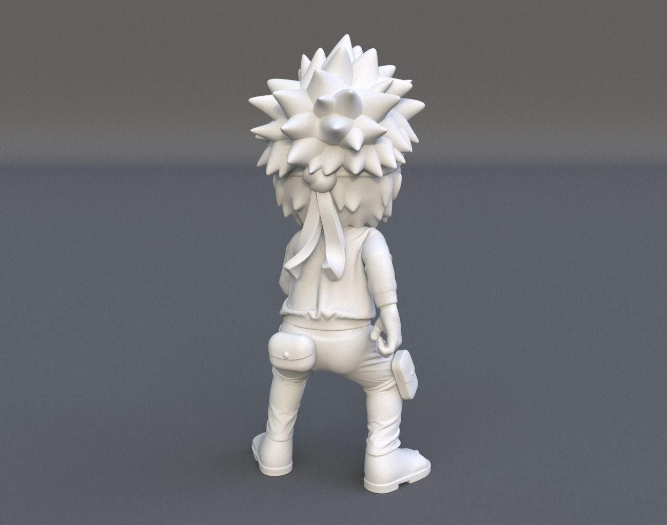 Cute Chibi Naruto 02 3D print model_7