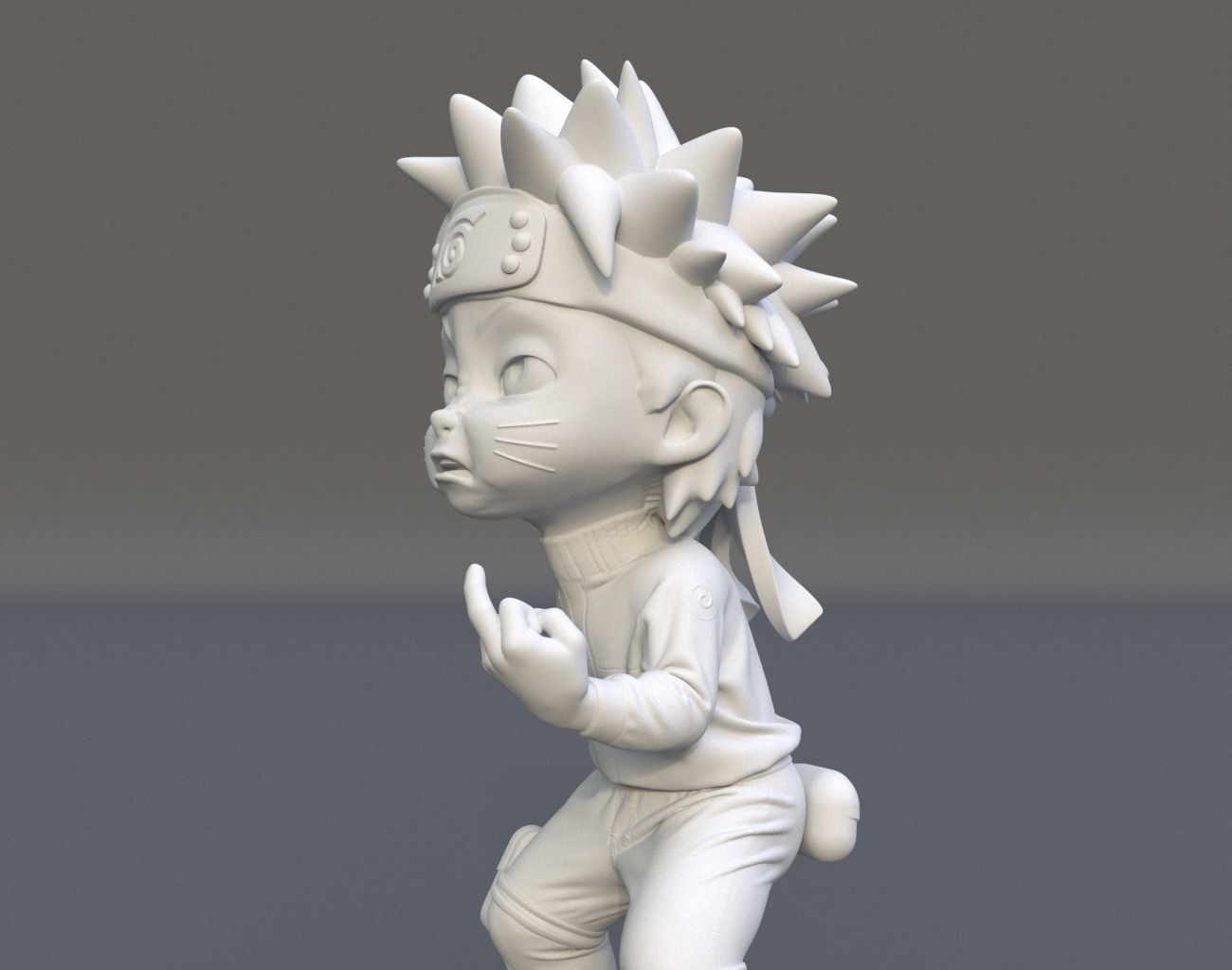 Cute Chibi Naruto 02 3D print model_18