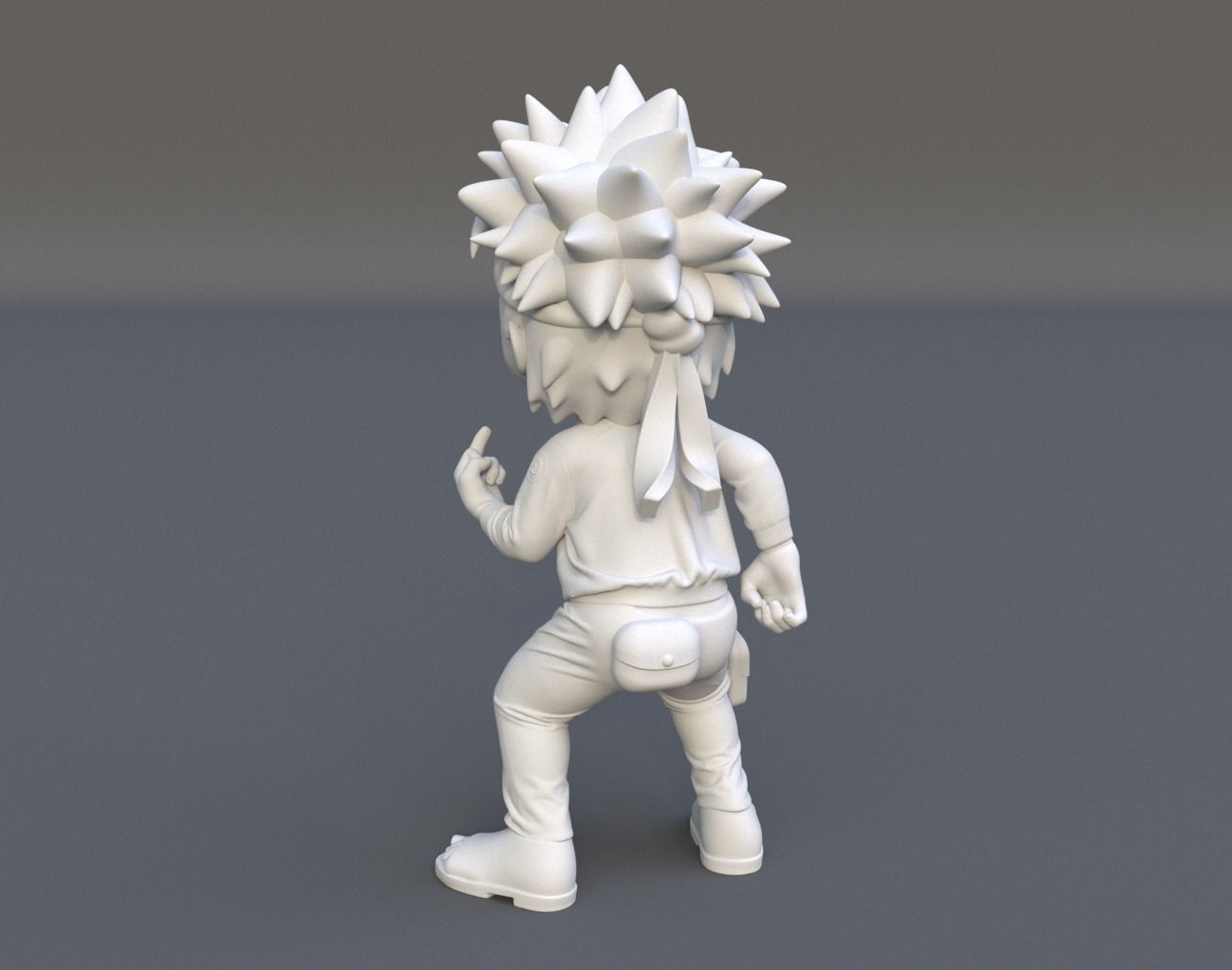 Cute Chibi Naruto 02 3D print model_8