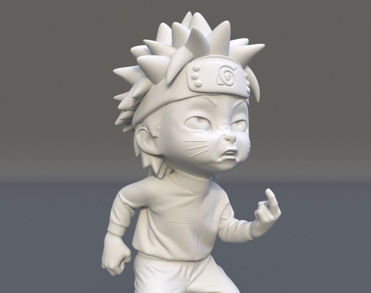 Cute Chibi Naruto 02 3D print model_13