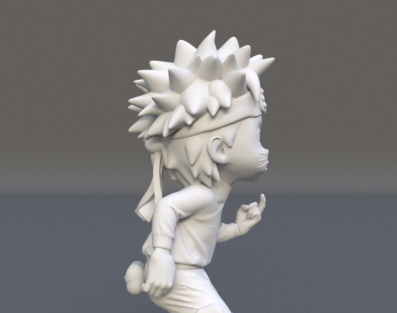 Cute Chibi Naruto 02 3D print model_15