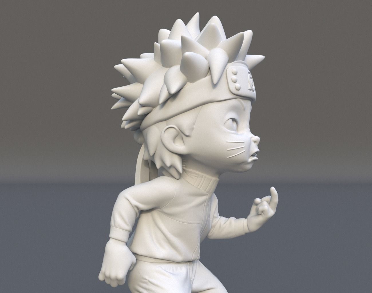 Cute Chibi Naruto 02 3D print model_14