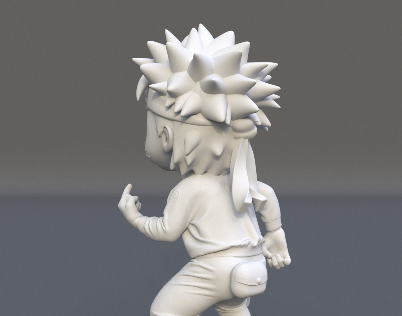 Cute Chibi Naruto 02 3D print model_17