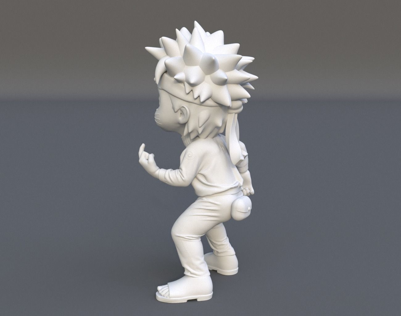 Cute Chibi Naruto 02 3D print model_9
