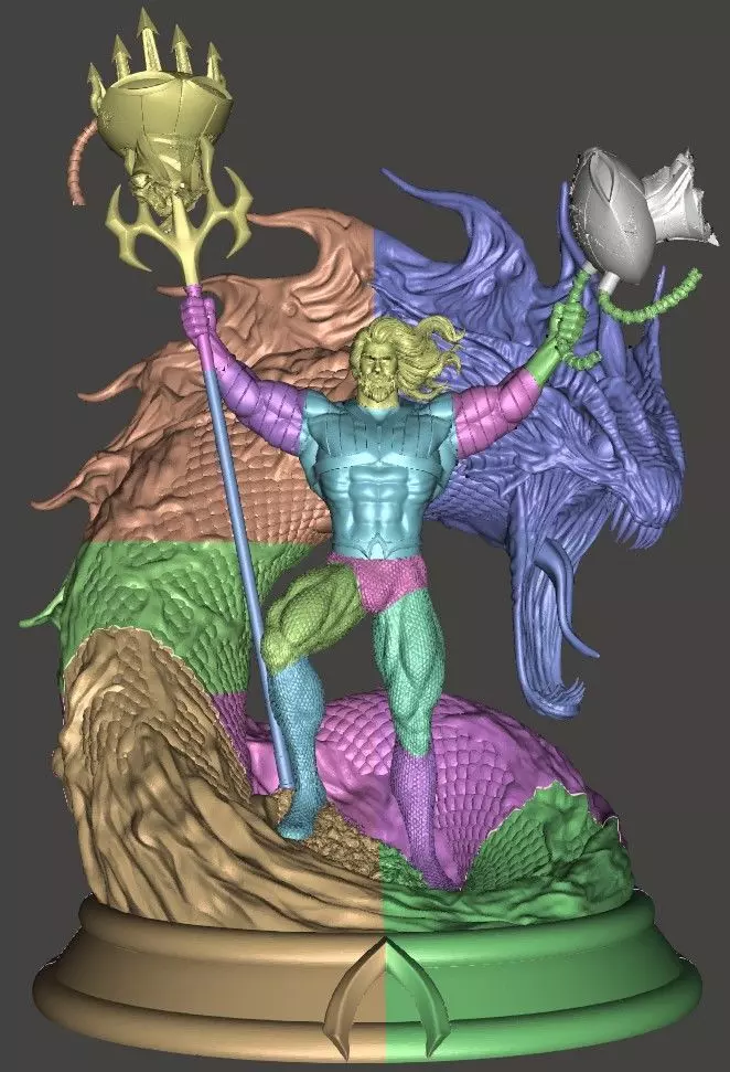 Aquaman DC Free 3D print model