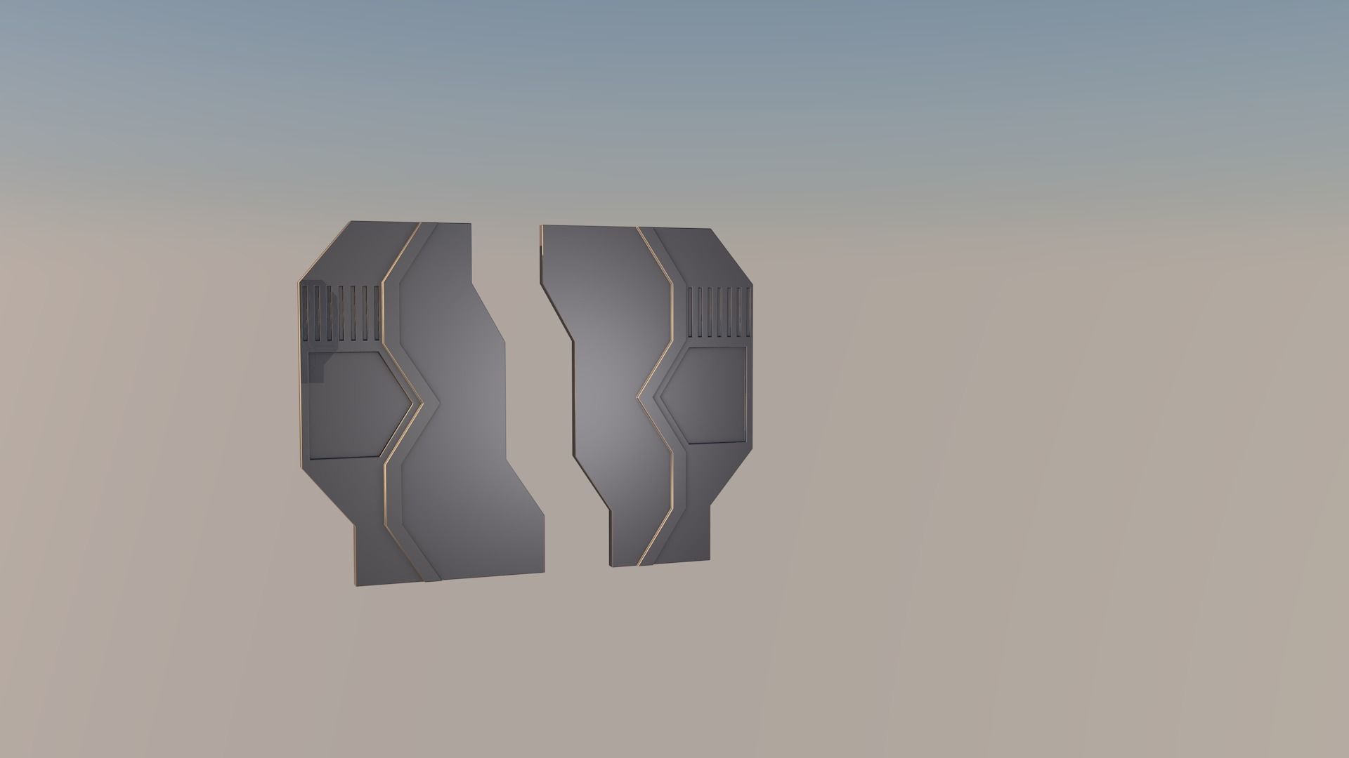 Sci Fi Room 3D model_7