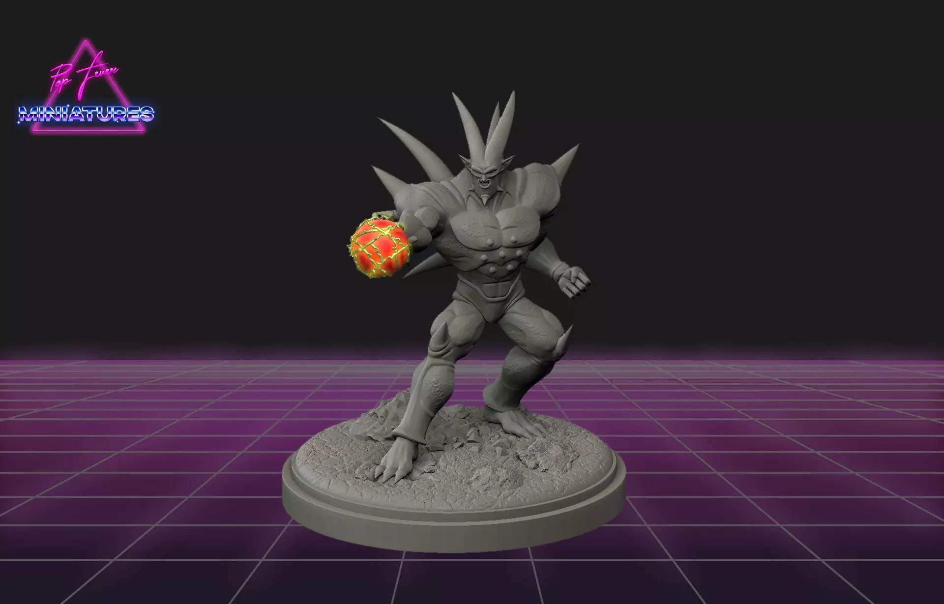 Super Omega Shenron from Dragon Ball GT 3D print model