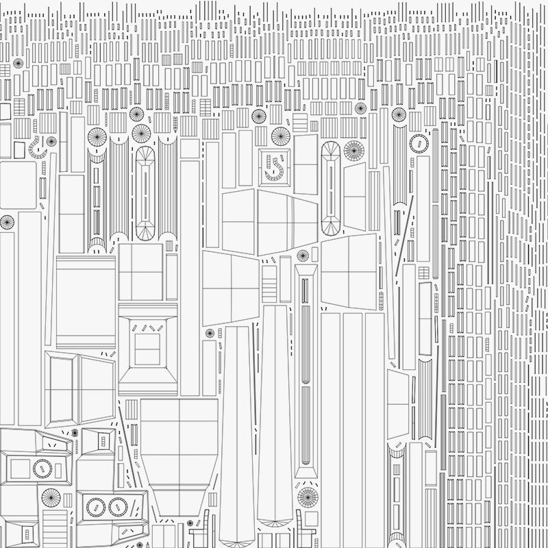 Low-poly Crain 3d model - Cartoon Crain Low-poly  Low-poly 3D model_9