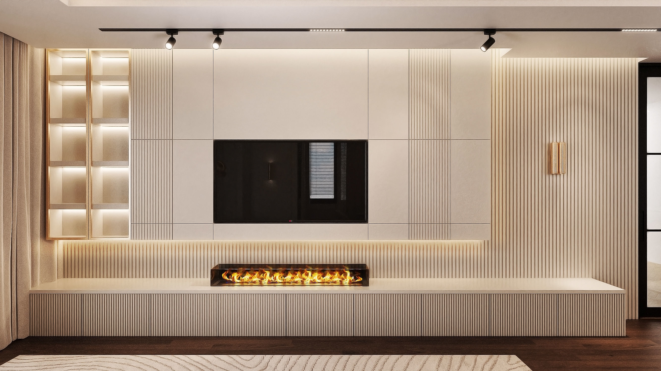 Living room free 3d model Free 3D model_7