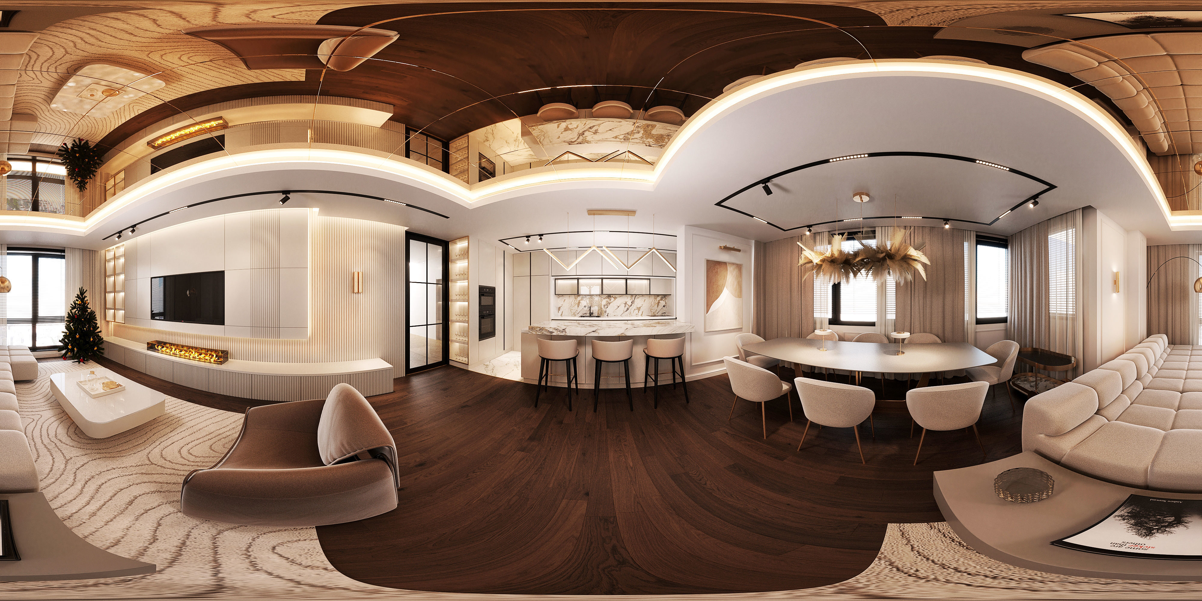 Living room free 3d model Free 3D model_4
