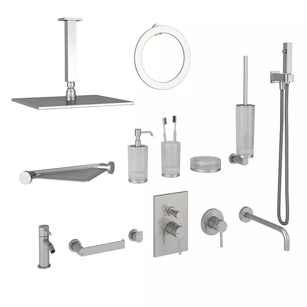 Gessi Plumbing Set 3D model