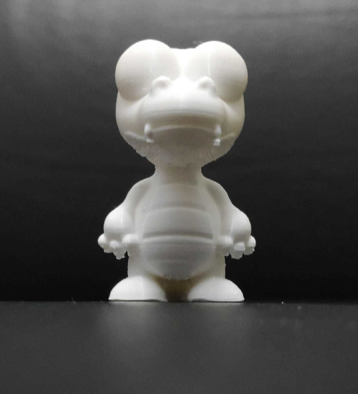 Funny Alligator 3D print model_11