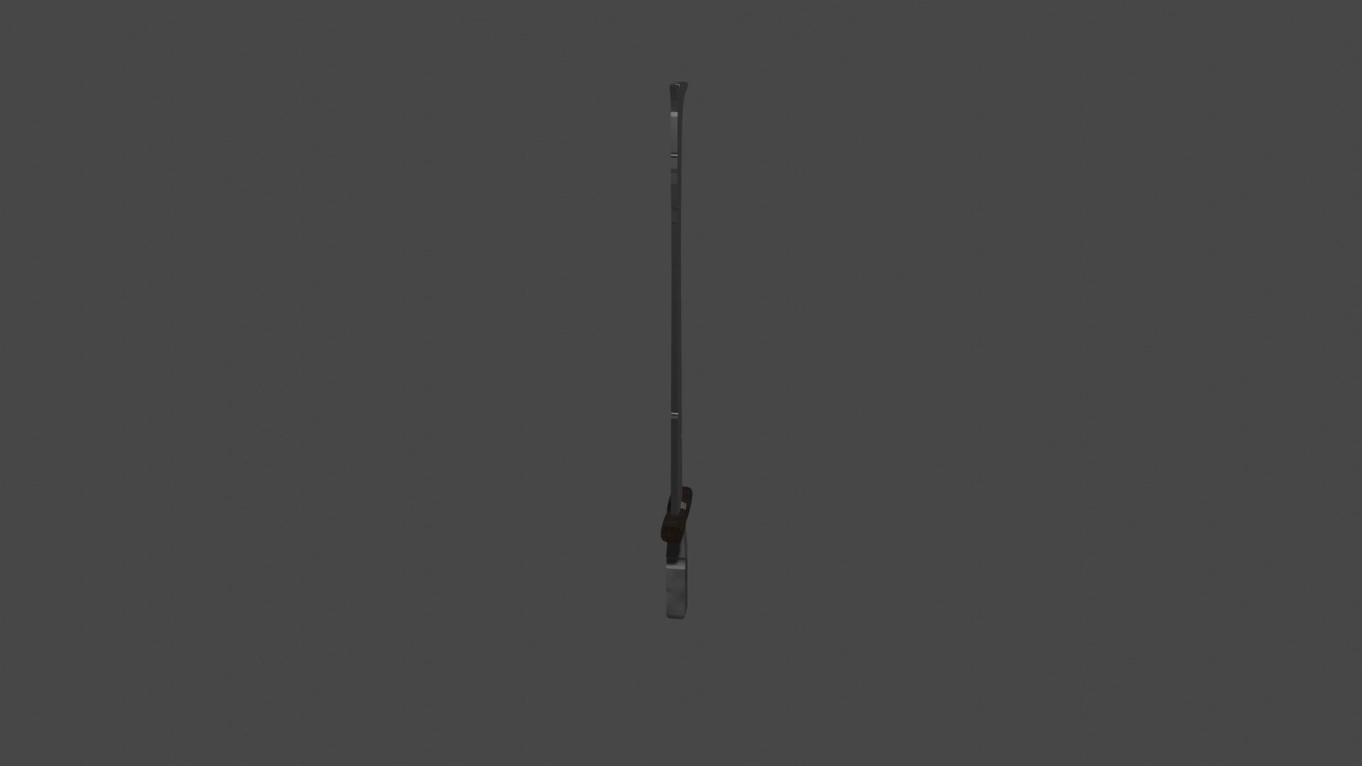 Low-Poly Stylized Sword Free low-poly 3D model_1
