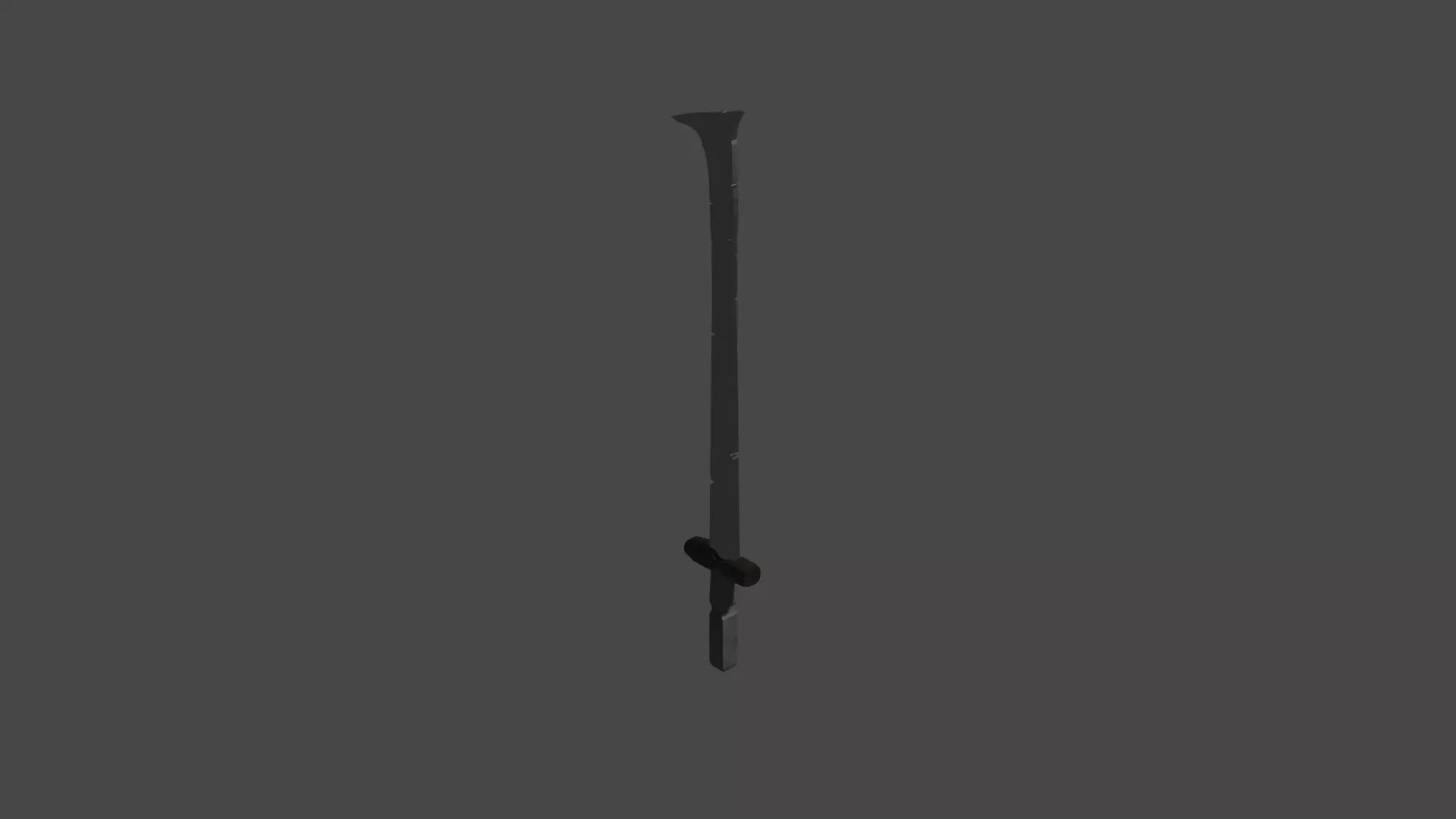 Low-Poly Stylized Sword Free low-poly 3D model_0