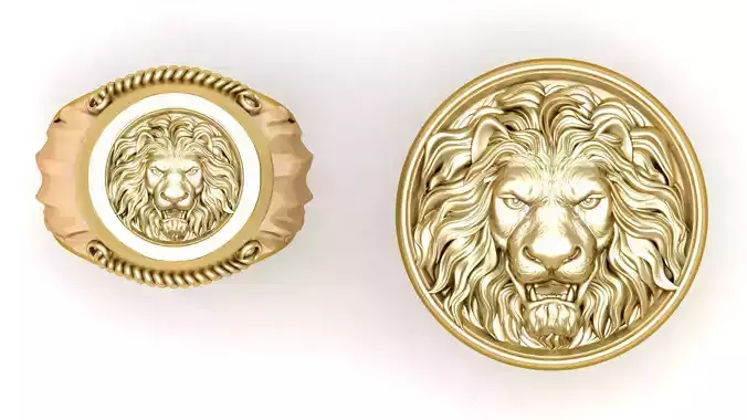 Lion ring