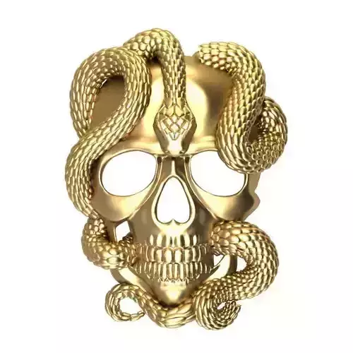 skull gold