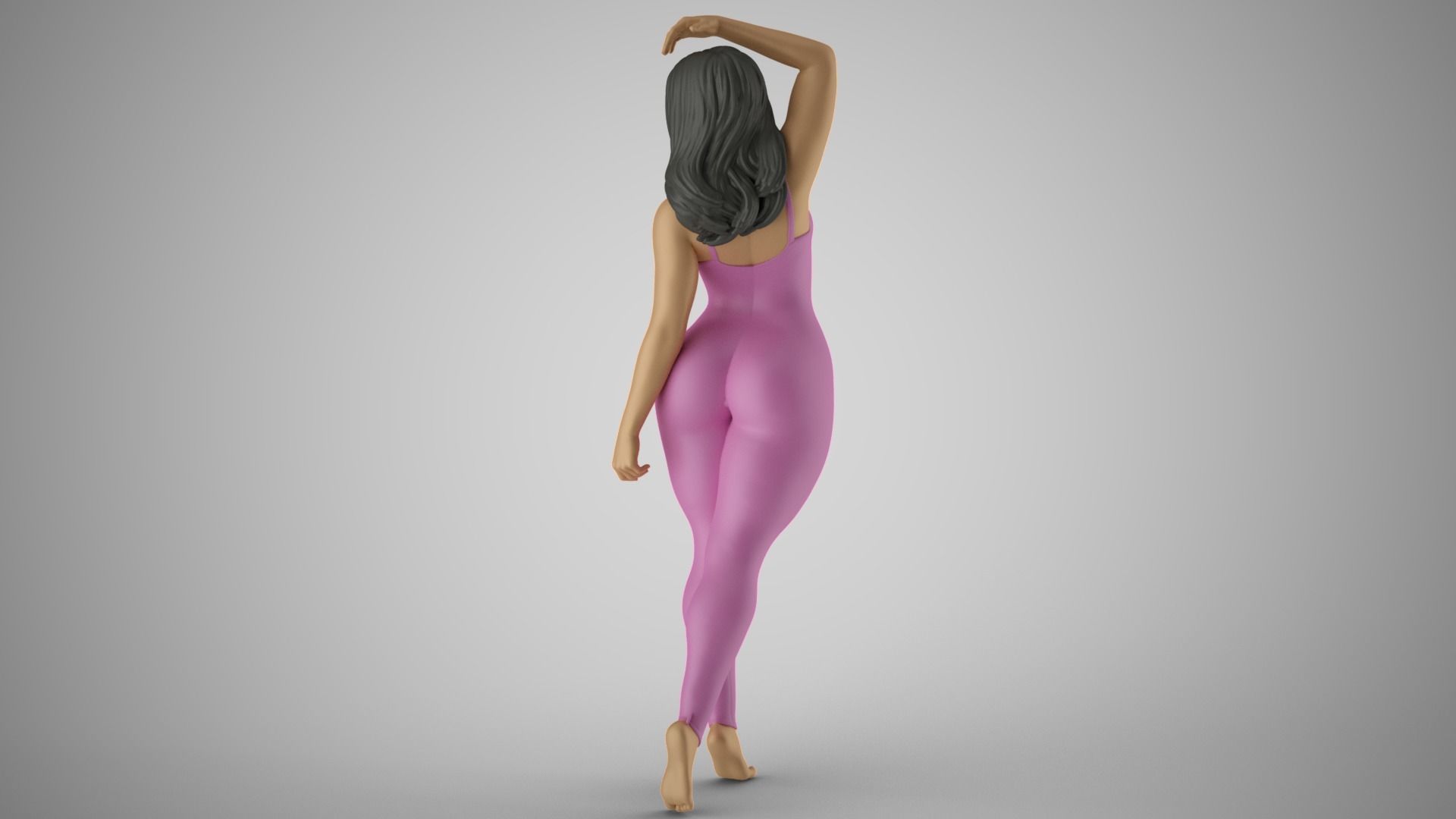 Hoofer Woman 3D print model_8