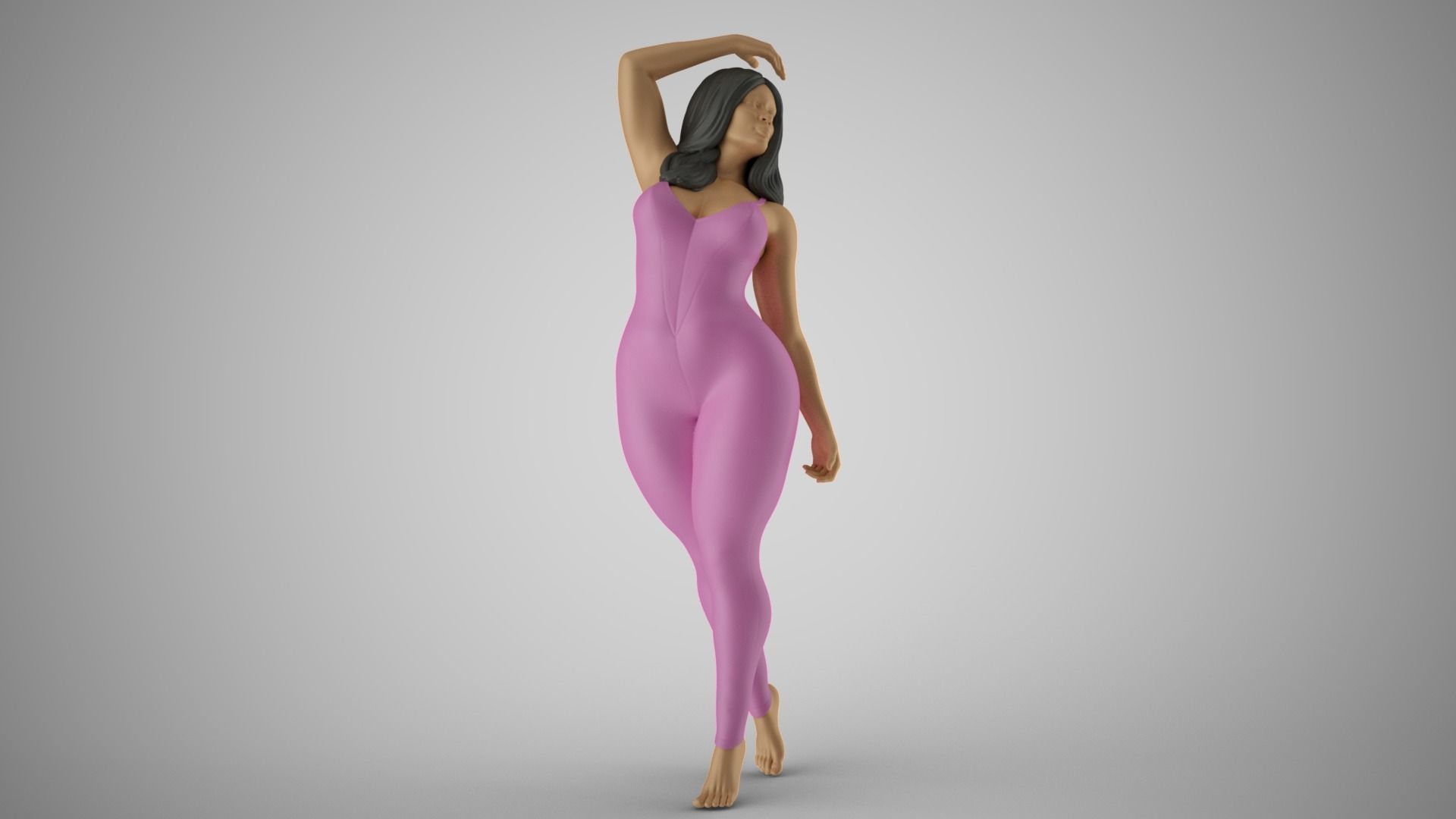 Hoofer Woman 3D print model_4
