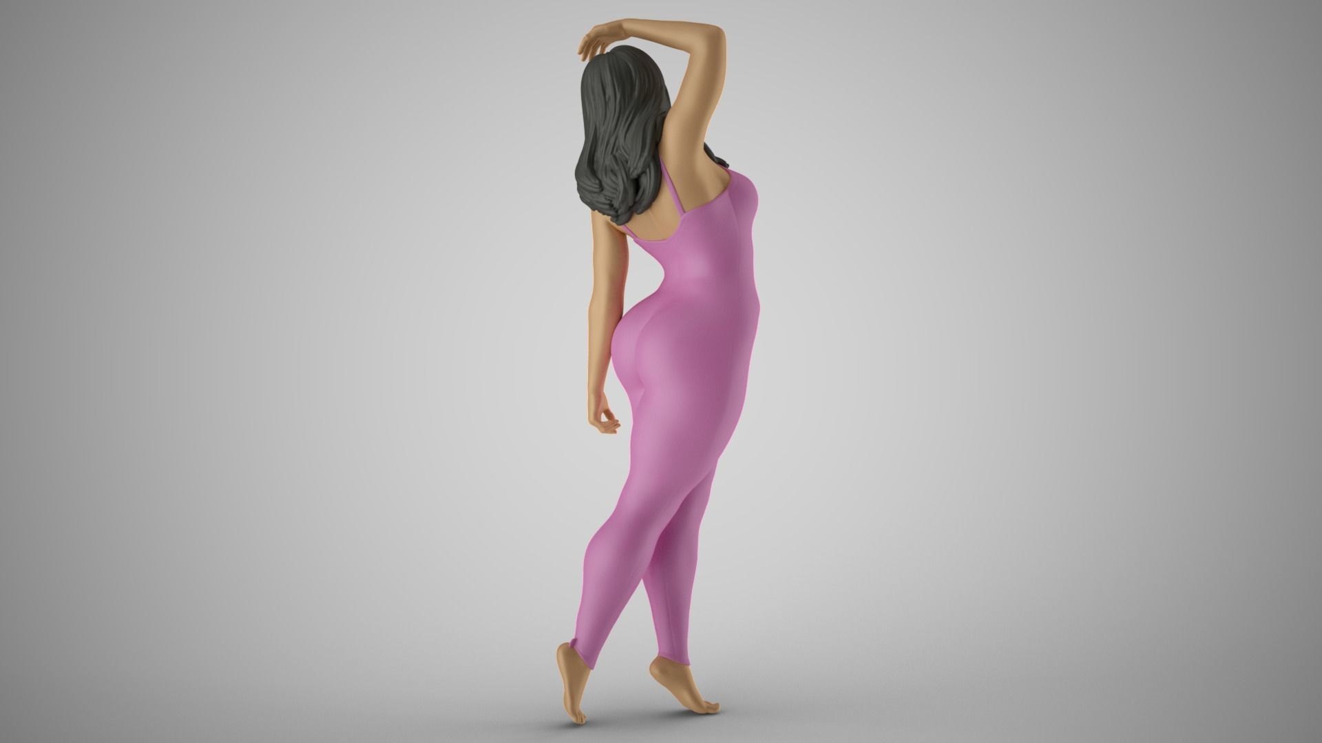 Hoofer Woman 3D print model_7