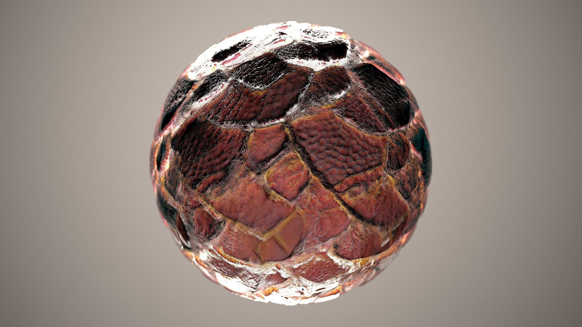 10 Materials Skin Dragon Seamless PBR Volume 4 Texture_7