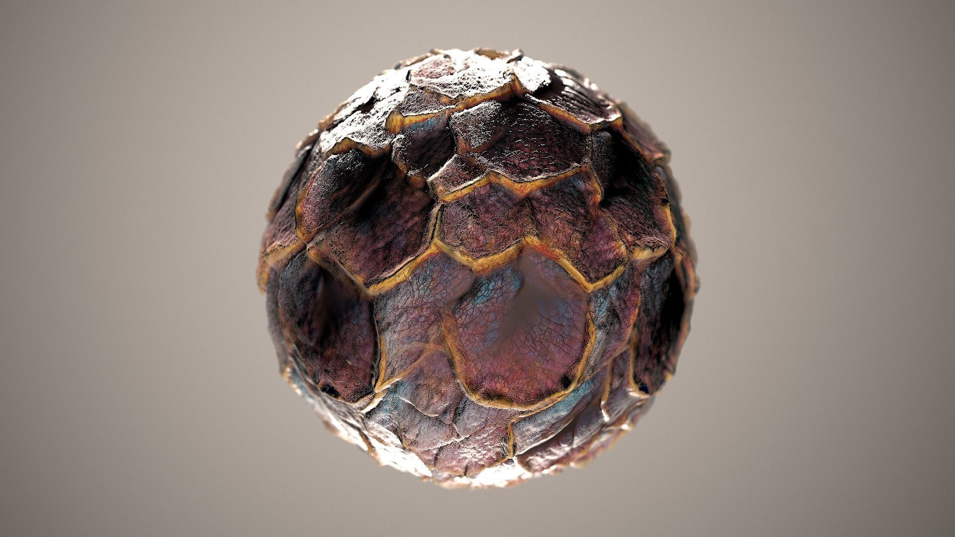 10 Materials Skin Dragon Seamless PBR Volume 4 Texture_3