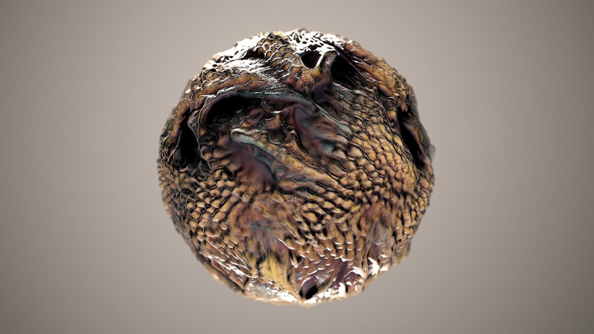 10 Materials Skin Dragon Seamless PBR Volume 5 Texture_2