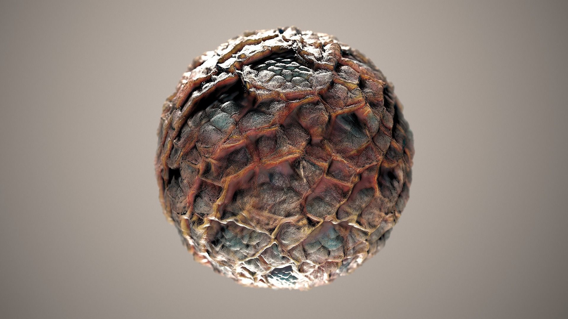 10 Materials Skin Dragon Seamless PBR Volume 6 Texture_7
