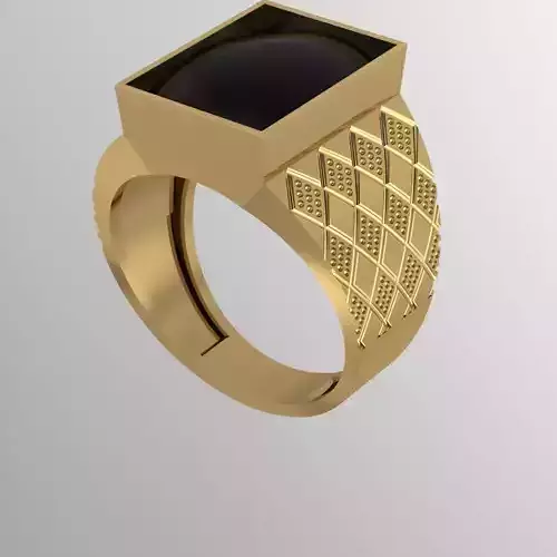 GENTS RING 3D print model