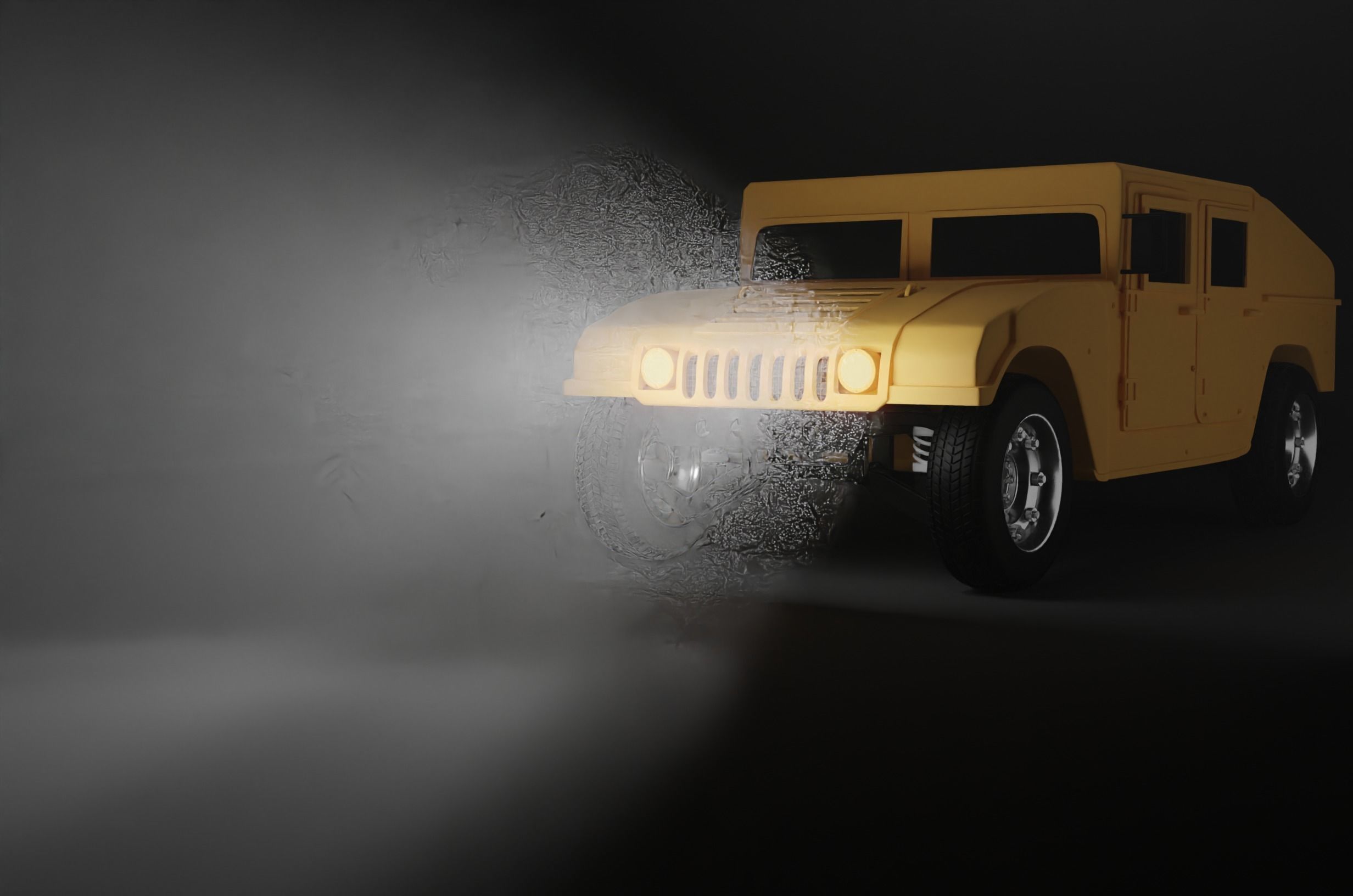 Humvee Or Hummer 3D model_5