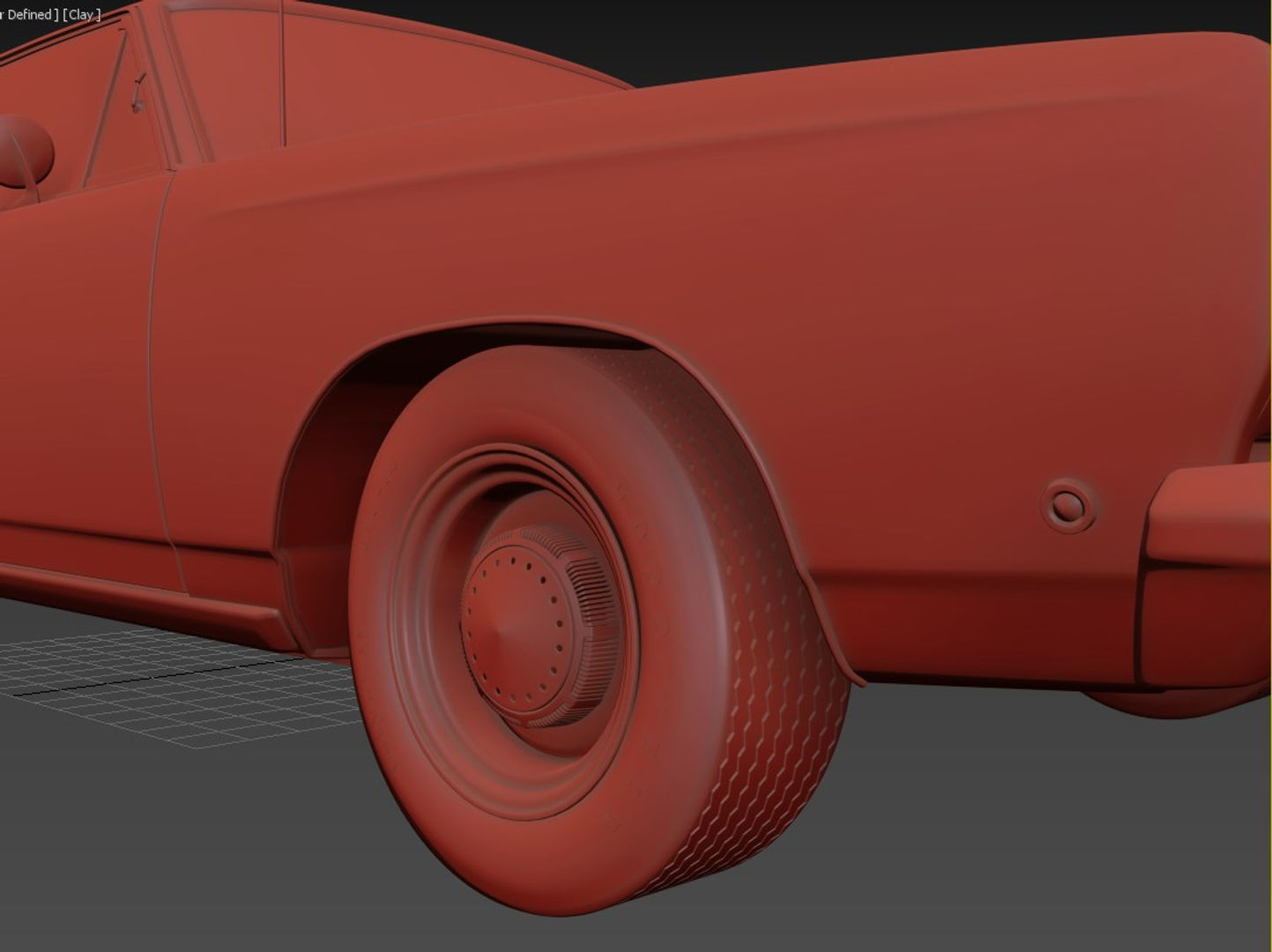 1968 Plymouth GTX 3D model_12