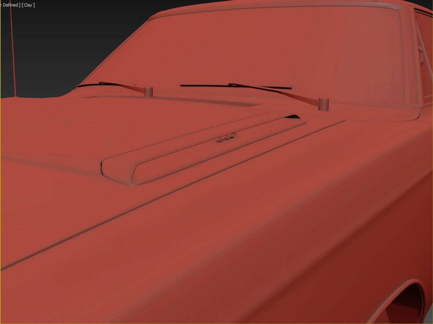 1968 Plymouth GTX 3D model_13