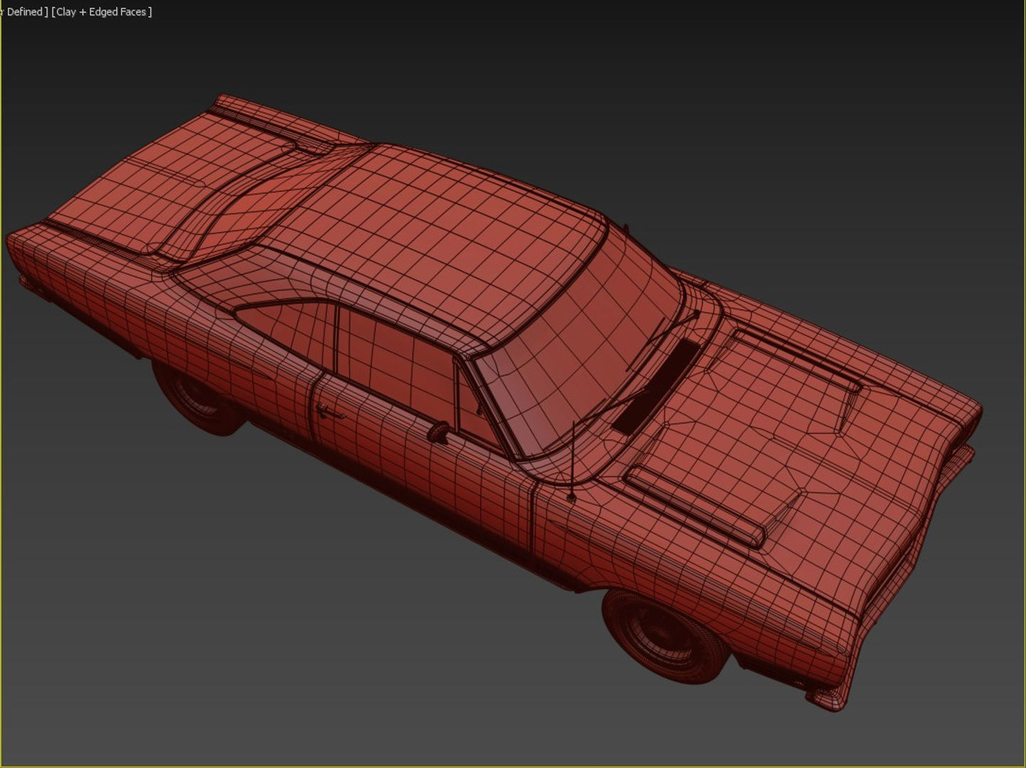 1968 Plymouth GTX 3D model_16