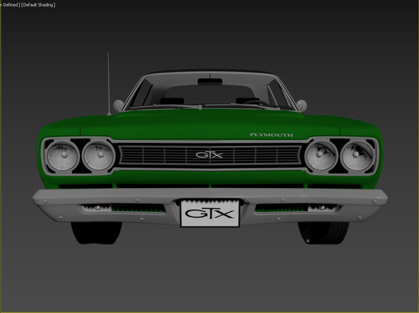 1968 Plymouth GTX 3D model_17