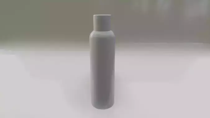 Deodorant Bottle - Game Asset for mobile with PBR textures