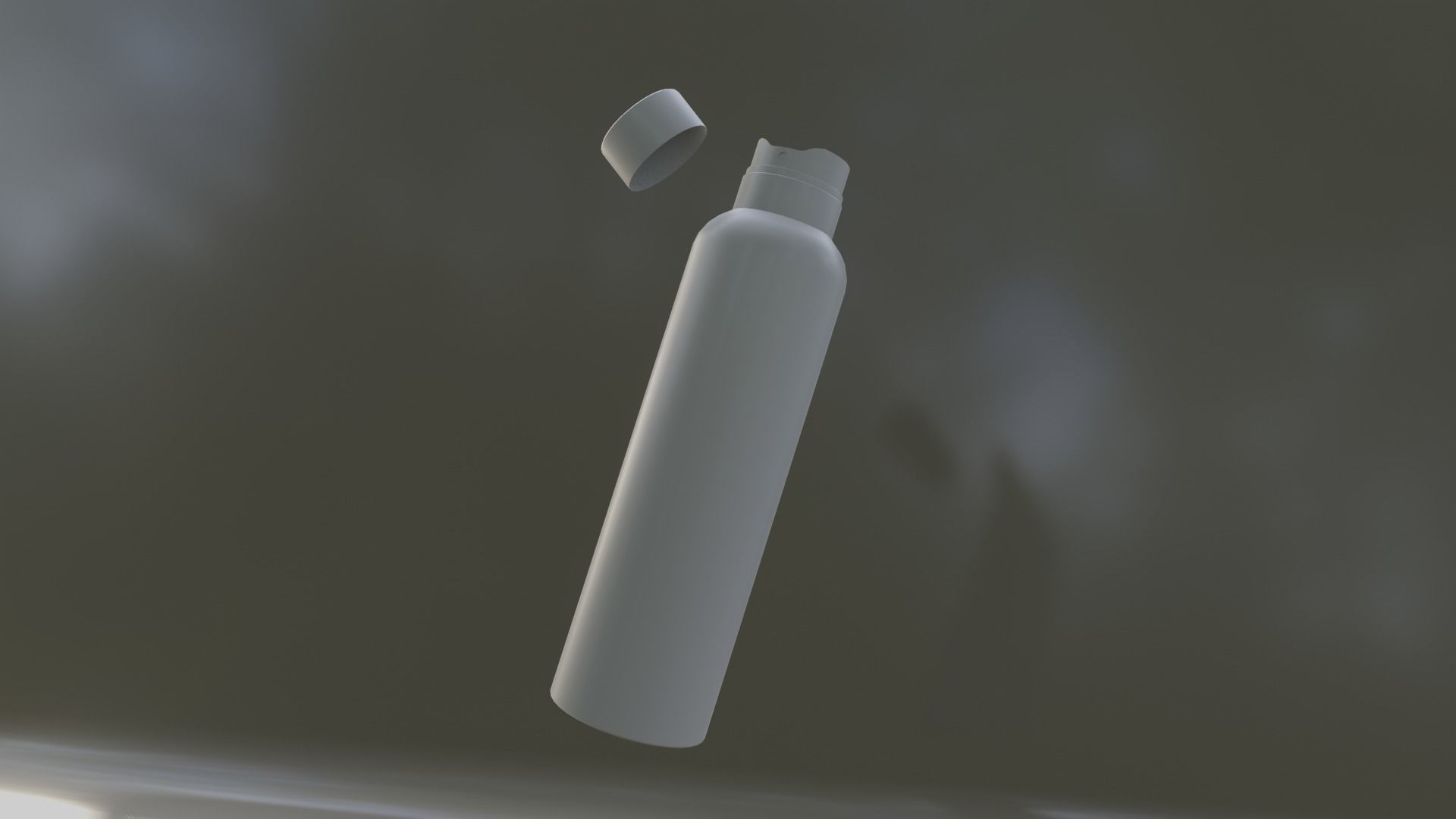 Deodorant Bottle - Game Asset for mobile with PBR textures 3D model_3